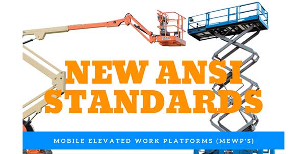 Mobile Elevated Work Platforms MEWP'S