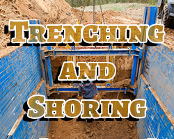 Trenching and Shoring Training Icon